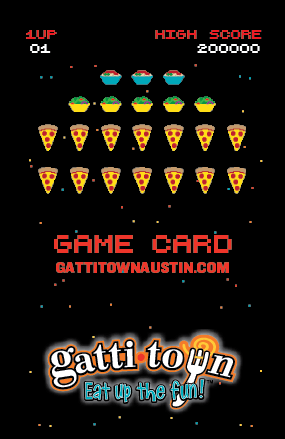 Gattis Game Card